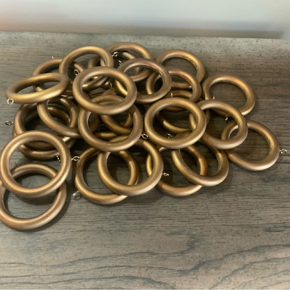 Vintage Curtain Rings Lot of (26)